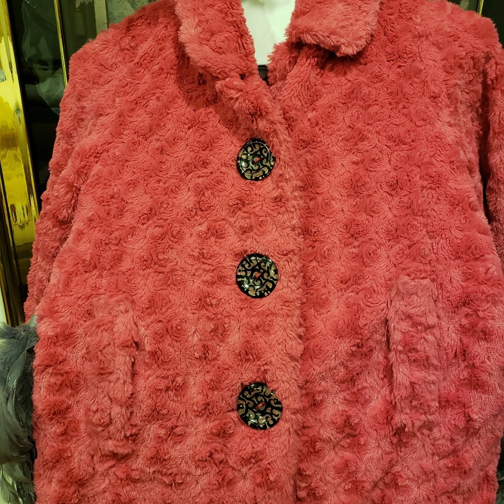 Girls Rug Style Jacket - Picture 3 of 5